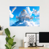 Poster Château de Lofty Aspirations (Bureau à domicile)