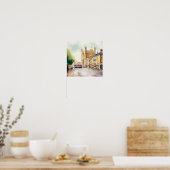 Poster Château de London-Windsor, (C), Aquarelle (Cuisine)