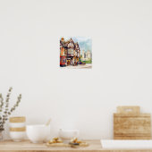 Poster Château de Londres-Windsor, (D), Aquarelle (Cuisine)