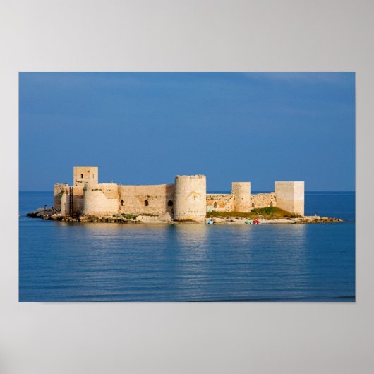 Poster Château de Maiden, Turquie (Devant)