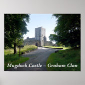 Poster Château de Mugdock - Graham Clan (Devant)