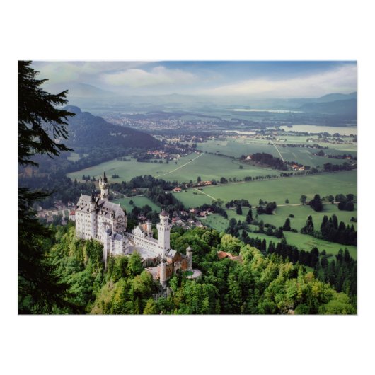 Poster Château de Neuschwanstein (Devant)