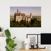 Poster Château de Neuschwanstein (Bureau à domicile)