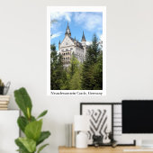 Poster Château de Neuschwanstein (Bureau à domicile)