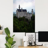 Poster Château de Neuschwanstein 2 (Bureau à domicile)