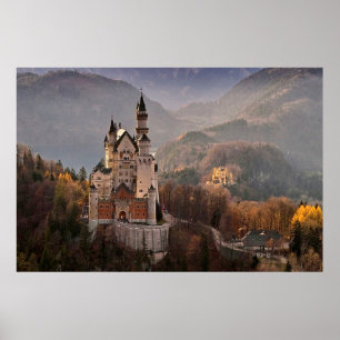Poster Château de Neuschwanstein Allemagne
