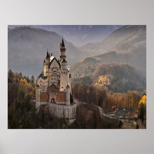 Poster Château de Neuschwanstein Allemagne (Devant)
