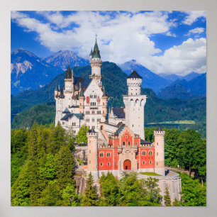 Poster Château de Neuschwanstein Allemagne