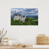 Poster Château de Neuschwanstein Allemagne (Cuisine)