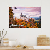 Poster Château de Neuschwanstein, Allemagne (Cuisine)