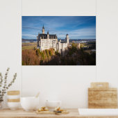 Poster Château de Neuschwanstein de conte de fées en Alle (Cuisine)