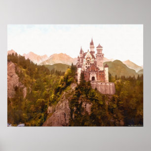 Poster Château de Neuschwanstein II