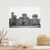 Poster Château de Penrhyn. (Cuisine)