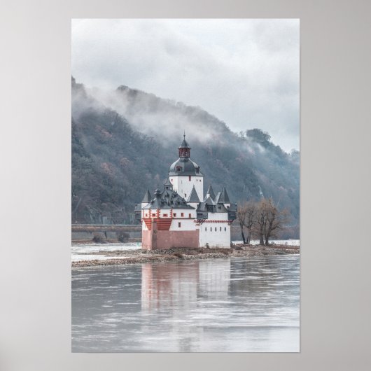 Poster Château de Pfalzgrafenstein - Allemagne (Devant)