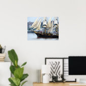 Poster Château de Picton Îles Cook (Bureau à domicile)