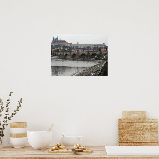 Poster Château de Prague (Cuisine)
