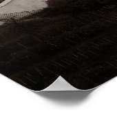 Poster Château de Prague avec Cathédrale Saint Vitus en t (Coin)