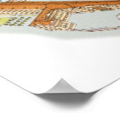 Poster Château de Prague. République tchèque de Prague (Coin)