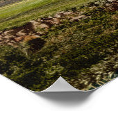 Poster Château de Rowallan, Kilmarnock, Ayrshire, Écosse (Coin)