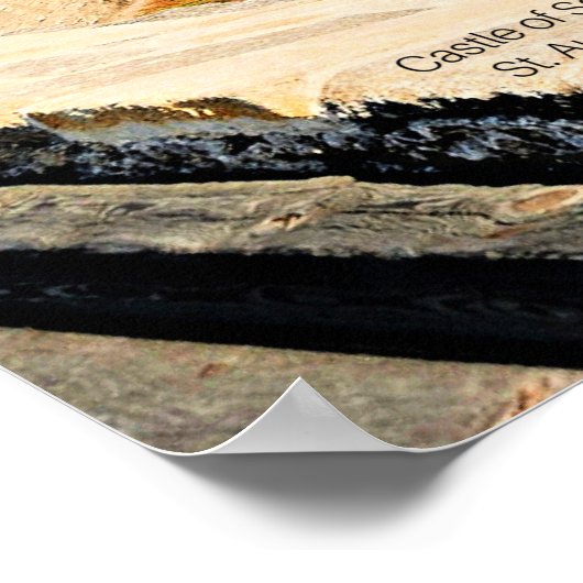 Poster Château de San Marcos, St Augustine, FL (Coin)