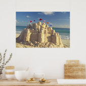 Poster Château De Sandel Sur La Plage (Cuisine)