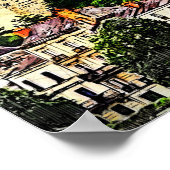 Poster Château de Saumur, Vallée de la Loire, France. (Coin)