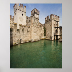 Poster Château de Scaliger, Sirmione, province de Brescia