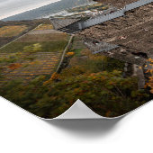 Poster Château de Stahleck Bacharach Allemagne (Coin)