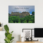 Poster Château de Stirling, Écosse (Bureau à domicile)