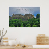 Poster Château de Stirling, Écosse (Cuisine)
