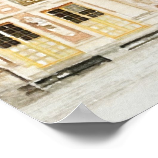 Poster Château de Versailles (Coin)