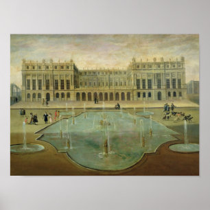Poster Château de Versailles du Jardin