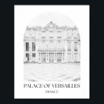Poster Château de Versailles France Arc Photo Imprimer<br><div class="desc">Château de Versailles France Arc Photo Imprimer</div>