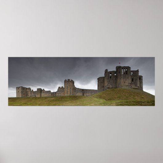 Poster Château de Warkworth (Devant)