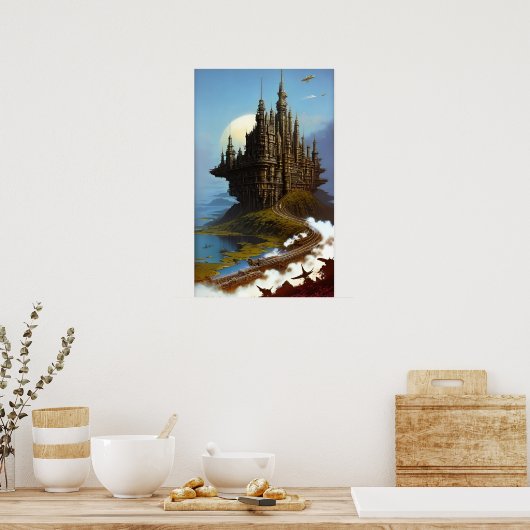 Poster Château de Waters Edge (Cuisine)