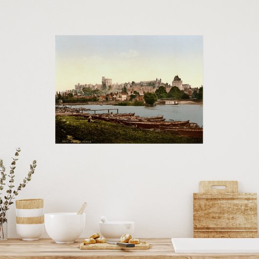 Poster Château de Windsor Angleterre (Cuisine)