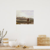 Poster Château de Windsor de la prairie de la rivière sur (Cuisine)