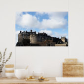 Poster Château d'Édimbourg en Ecosse (Cuisine)