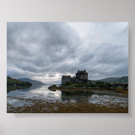Poster château d'Eilean Donan (Devant)
