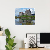 Poster Château d'Eilean Donan (Bureau à domicile)