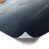 Poster Château d'Eilean Donan avec reflet en Écosse (Coin)