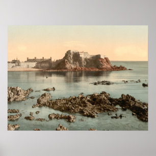 Poster Château d'Elizabeth, St Heliers, copie