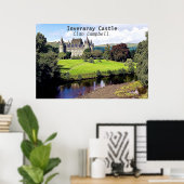 Poster Château d'Inveraray - Clan Campbell (Bureau à domicile)