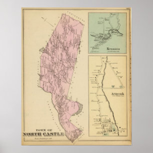 Poster Château du nord, New York