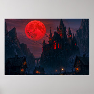 Poster Château du Sang du Vampire