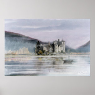 POSTER CHÂTEAU ÉCOSSAIS