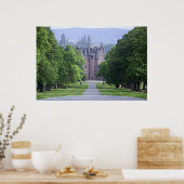 Poster Château écossais (Cuisine)