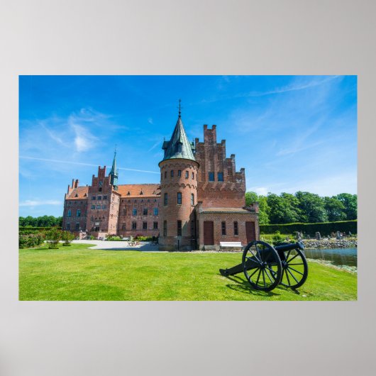 Poster Château Egeskov Scénique (Devant)