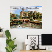 Poster Château Eglinton - Montgomery Clan (Bureau à domicile)