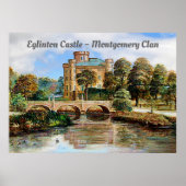 Poster Château Eglinton - Montgomery Clan (Devant)